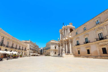 Katedral Siracusa, Sicilya, İtalya.