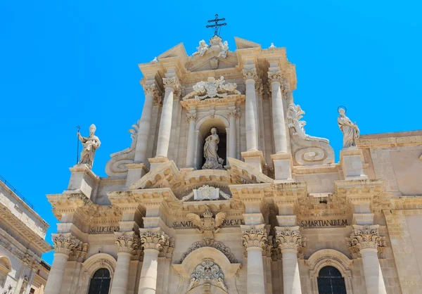 Katedral Siracusa, Sicilya, İtalya. — Stok fotoğraf