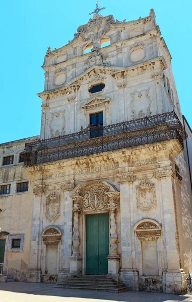 Kościół Santa Lucia alla Badia, Siracusa, Sycylia, Włochy. — Zdjęcie stockowe