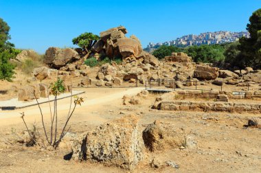 Tapınaklar Vadisi, Agrigento, Sicilya, İtalya