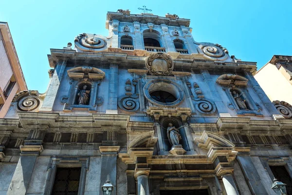 Palermo şehir manzaralı Sicilya, İtalya — Stok fotoğraf