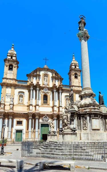 Église de Saint Dominique, Palerme, Sicile, Italie — Photo