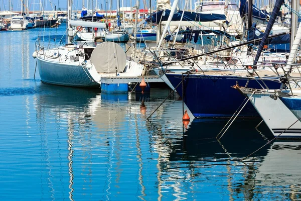 Palermo yacht port Sicily, Italy — Stock Photo, Image