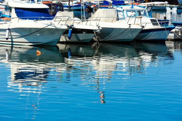 Palermo yachthamnen Sicilien, Italien — Stockfoto