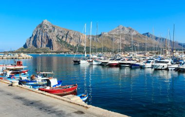 San Vito lo Capo bağlantı noktası, Sicilya, İtalya
