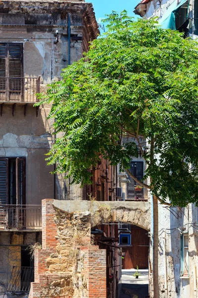 Palermo vista da cidade Sicília, Itália — Fotografia de Stock