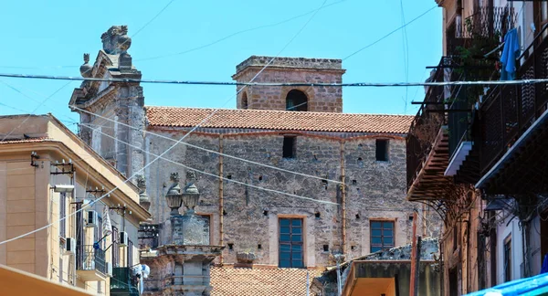 Palermo Stadszicht Sicilië, Italië — Stockfoto