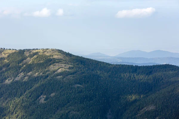 Verano Cárpatos vista montaña —  Fotos de Stock