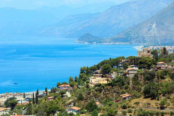 Тірренського моря краєвид, Калабрія, Італія — стокове фото