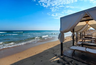 : Salento Beach, Pescoluse, Puglia, İtalya