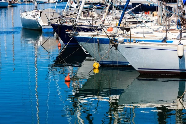 Palermo yacht port Sicily, Italy — Stock Photo, Image