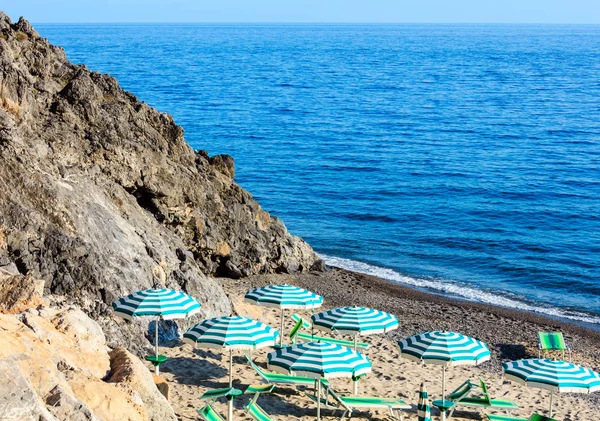 Tyrrhenian sea  beach, Campania, Italy — Stock Photo, Image