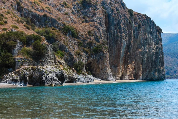 Paisaje del mar Tirreno, Campania, Italia —  Fotos de Stock