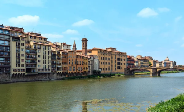 Ponte Santa Trinita brug, Florence, Toscane, Italië — Stockfoto