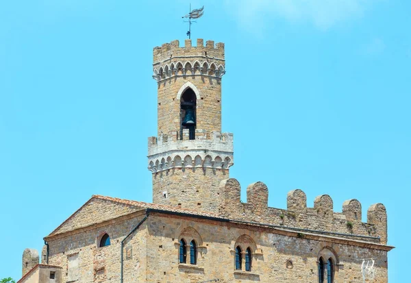 Volterra Palazzo dei Priori, Τοσκάνη, Ιταλία — Φωτογραφία Αρχείου