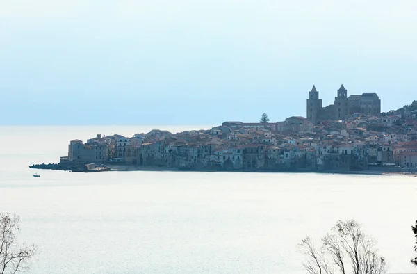 Cefalu coast view Sicily, Italy — Stock Photo, Image