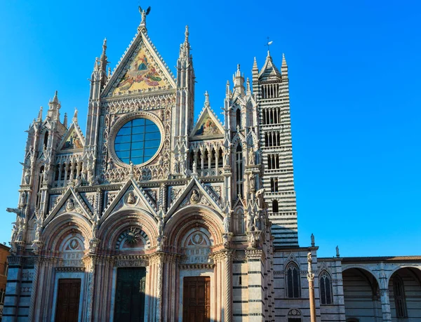 锡耶纳的大教堂，托斯卡纳，意大利 — 图库照片