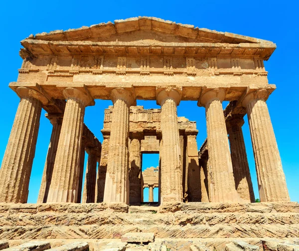 Tapınaklar Vadisi, Agrigento, Sicilya, İtalya — Stok fotoğraf