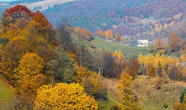 Na podzim Karpaty, Ukrajina — Stock fotografie