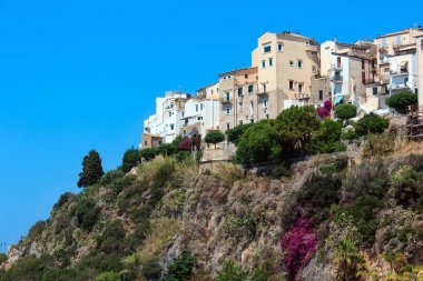 Sperlonga görünümü, Latina, Lazio, İtalya