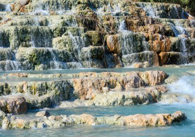 Doğal spa Saturnia termal hamam, İtalya