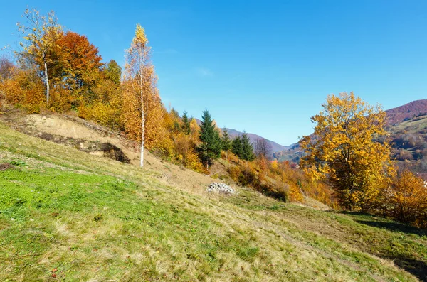 Otoño Cárpatos montañas, Ucrania — Foto de Stock