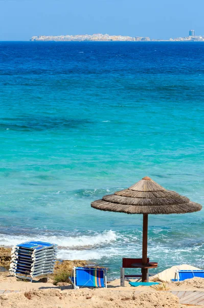 Strand Punta della Suina, Salento, Italien — Stockfoto