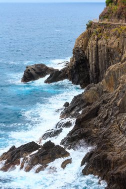 Yaz Riomaggiore sınırı, Cinque Terre
