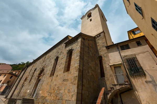 Riomaggiore cathedral, Cinque Terre — ストック写真