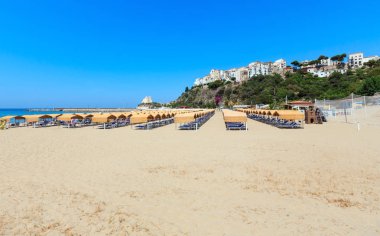Sperlonga görünümü, Latina, Lazio, İtalya