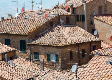 Volterra kasaba, Toskana, İtalya