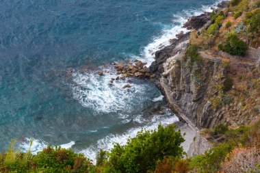Yaz Riomaggiore sınırı, Cinque Terre