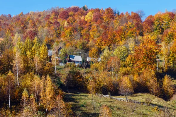 Autunno Carpazi montagne, Ucraina — Foto Stock