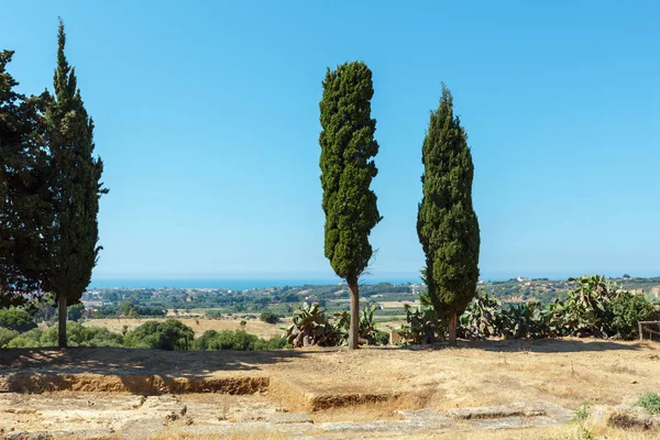 Valle dei Templi, Agrigento, Sicilia, Italia — Foto Stock