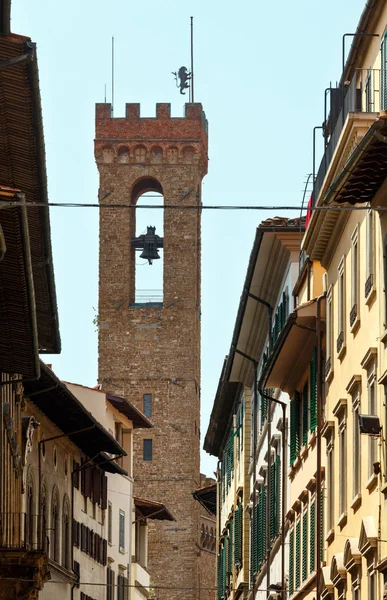 Florence street view, Toskania, Włochy — Zdjęcie stockowe