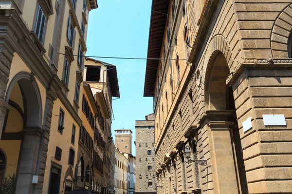 Florencia vista a la calle, Toscana, Italia — Foto de Stock