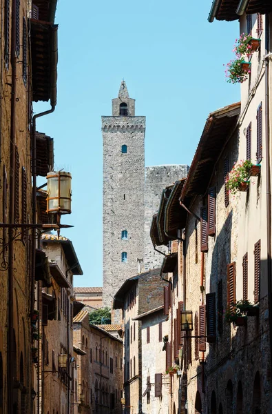 San Gimignano, Toscane, Italie — Photo