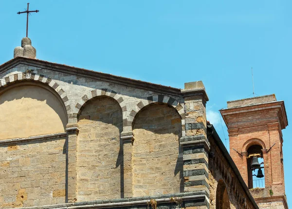 Volterra street scene, Toscana, Italia — Foto Stock