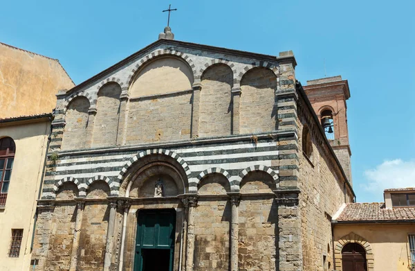 Volterra ulicy sceny, Toskania, Włochy — Zdjęcie stockowe