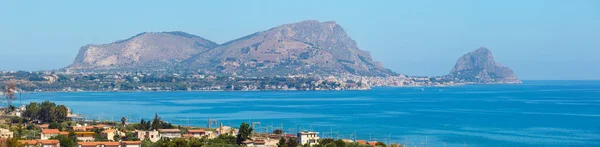 Capo Zafferano se můžete těšit, Palermo, Sicílie, Itálie — Stock fotografie