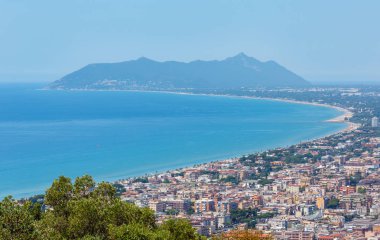 Sperlonga görünümü, Latina, Lazio, İtalya