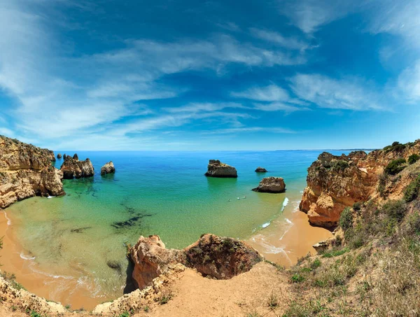 Algarve Beach Dos Tres Irmaos, Portugalia — Zdjęcie stockowe