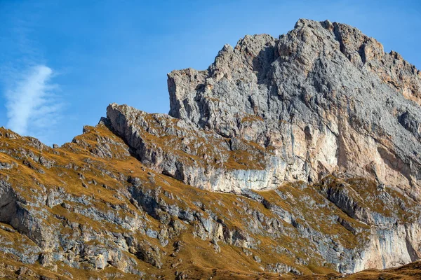 투레스 알프스산맥 이탈리아의 미스트 가이스 이탈리아 아름다운 자연의아름다움 컨셉트씬 — 스톡 사진