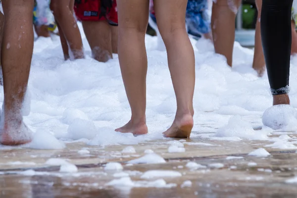 Fiesta de espuma en Panamá —  Fotos de Stock