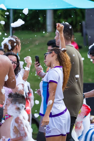 Fiesta de espuma en Panamá — Foto de Stock