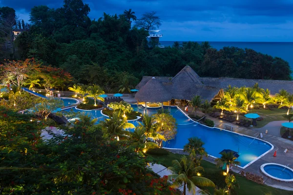 Vackra beach resort i Panama — Stockfoto