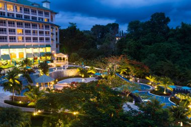 Güzel bir plaj resort Panama