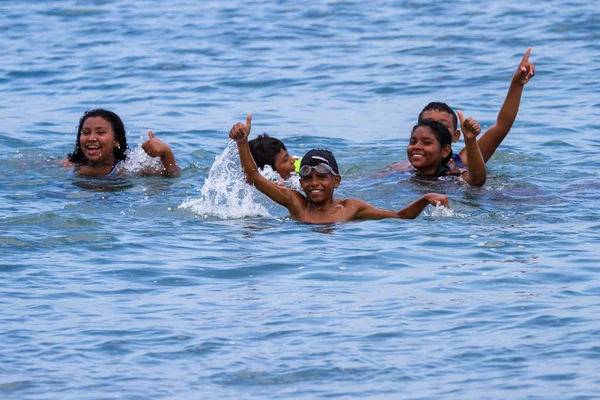 Happy children in Panama — Stock Photo, Image
