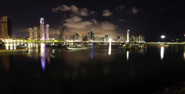 Panama City, Panama gece Güz 