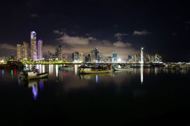 Panama City, Panama gece Güz 